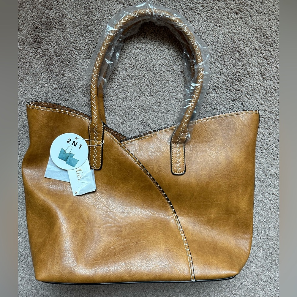 Le Miel brown handbag